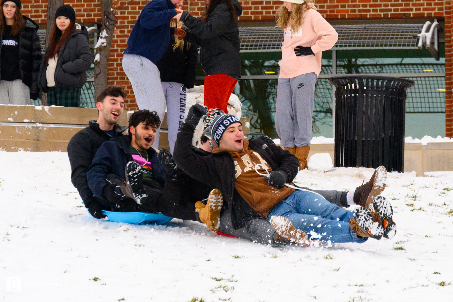 Snow Day, Sledding